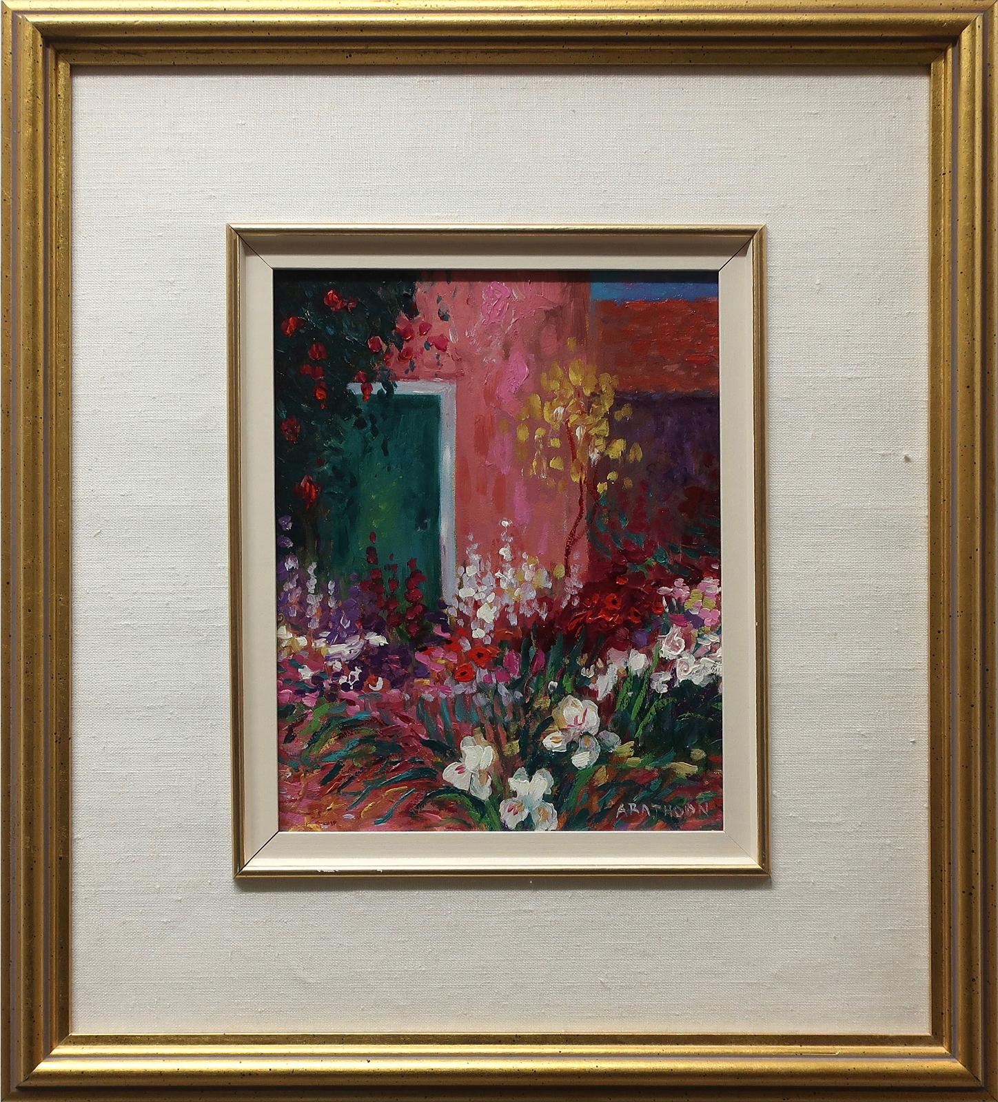 David Arathoon (1959) - Flowers By The Green Door