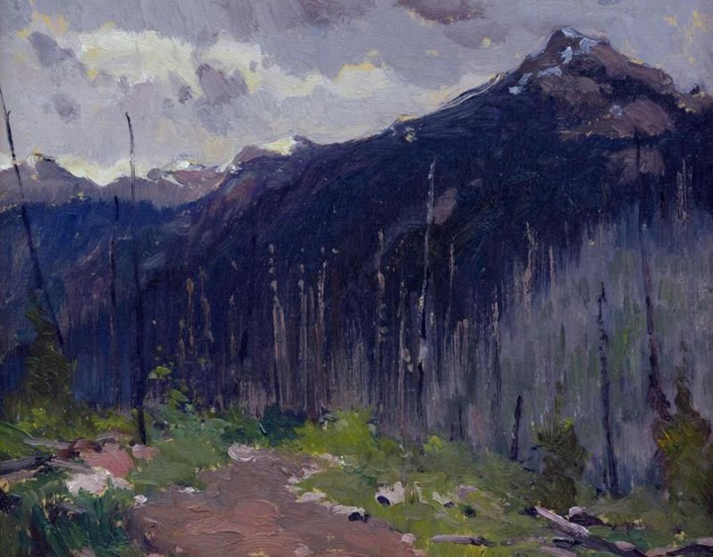 John William (J.W.) Beatty (1869-1941) - Mountains Near Jasper; 1914