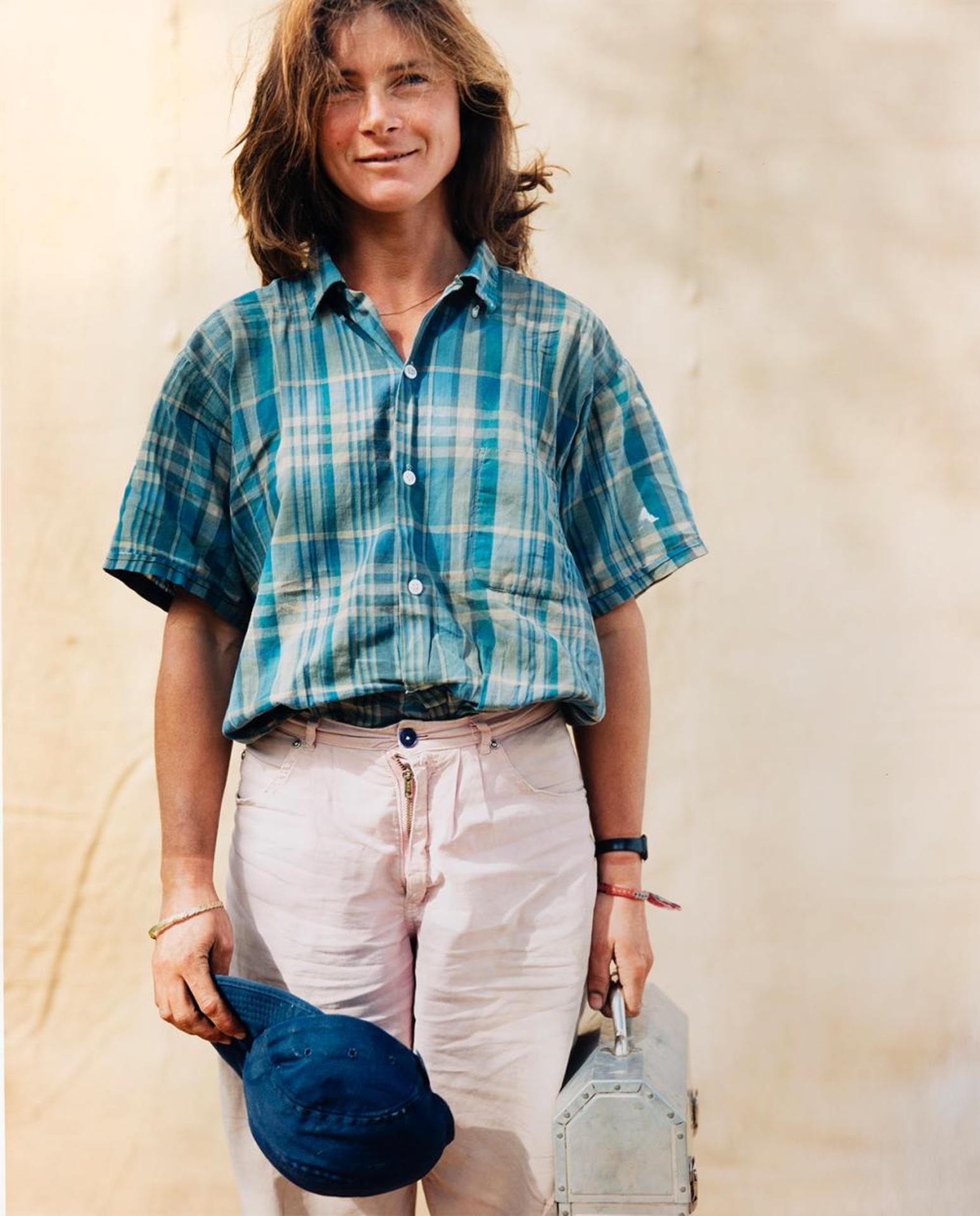 Lorraine Gilbert (1955) - Lisa with Lunchbox, Invermere BC.