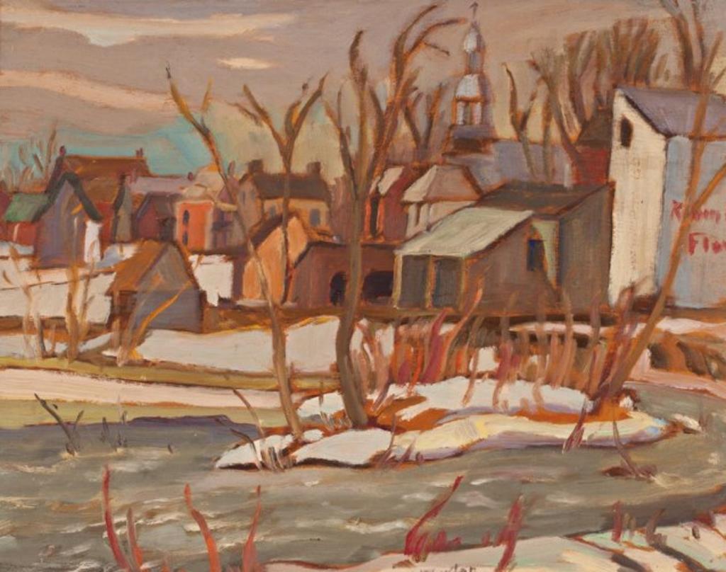 Ralph Wallace Burton (1905-1983) - Flour Mill, Pakenham, Ontario