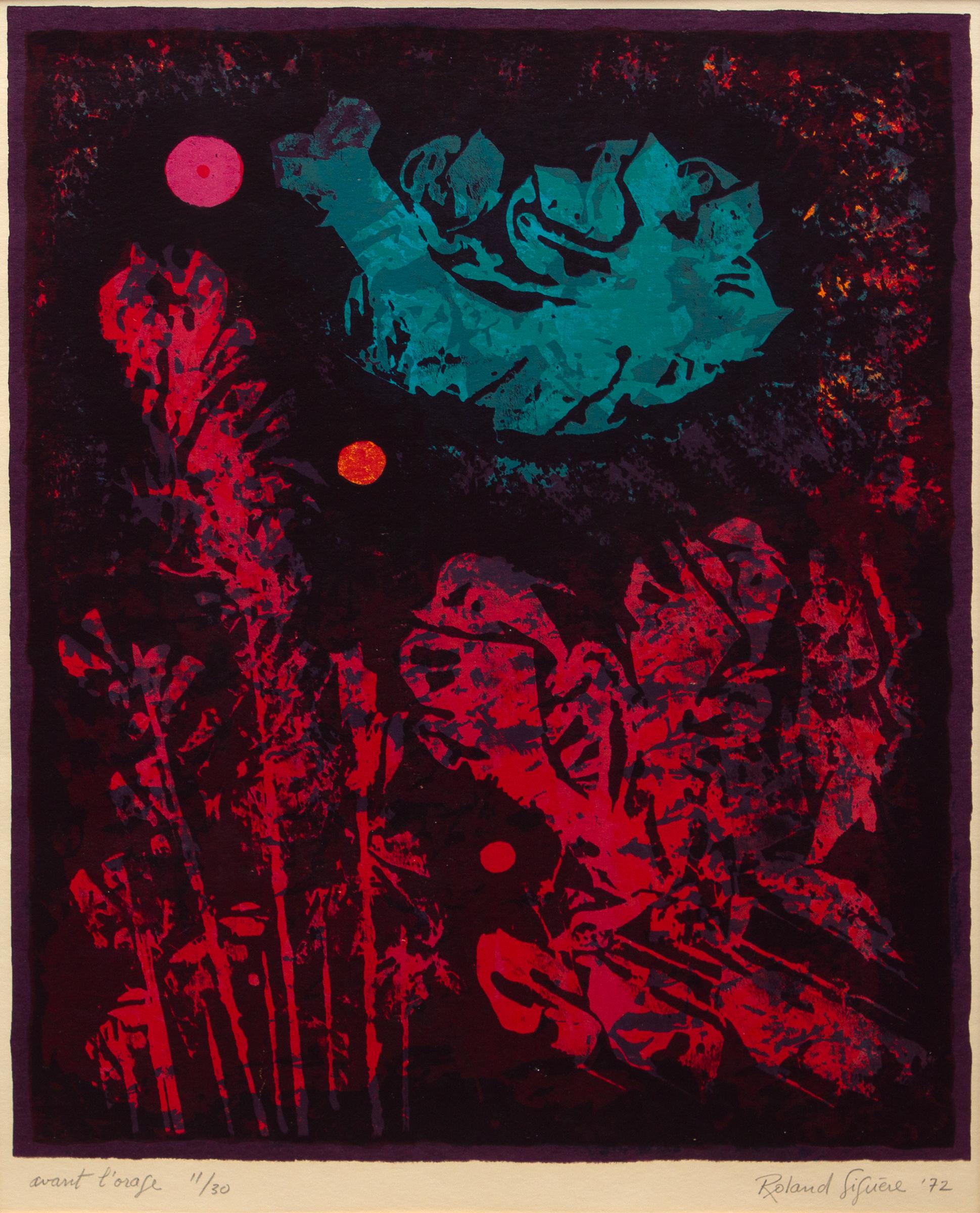 Roland Giguère (1929-2003) - Avant l'orage, 1972