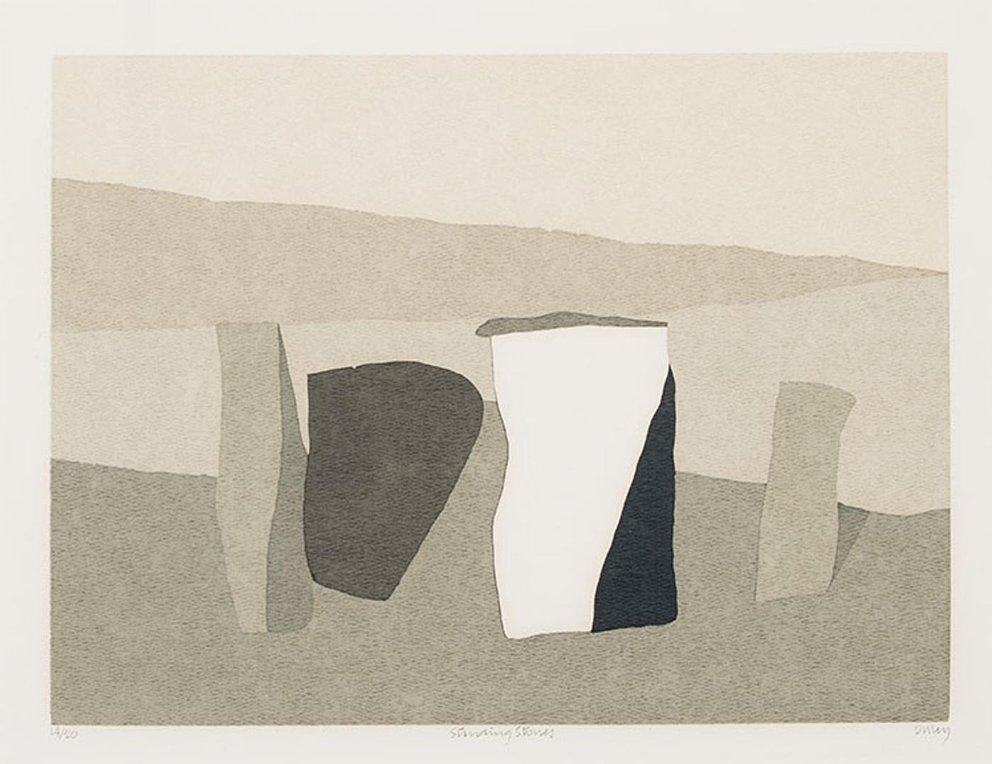 Toni (Norman) Onley (1928-2004) - Standing Stones