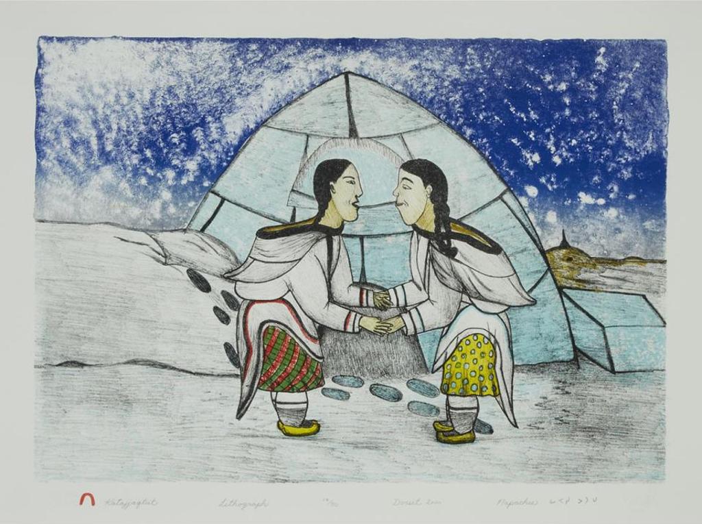 Napatchie Pootoogook (1938-2002) - Katajjaqtut