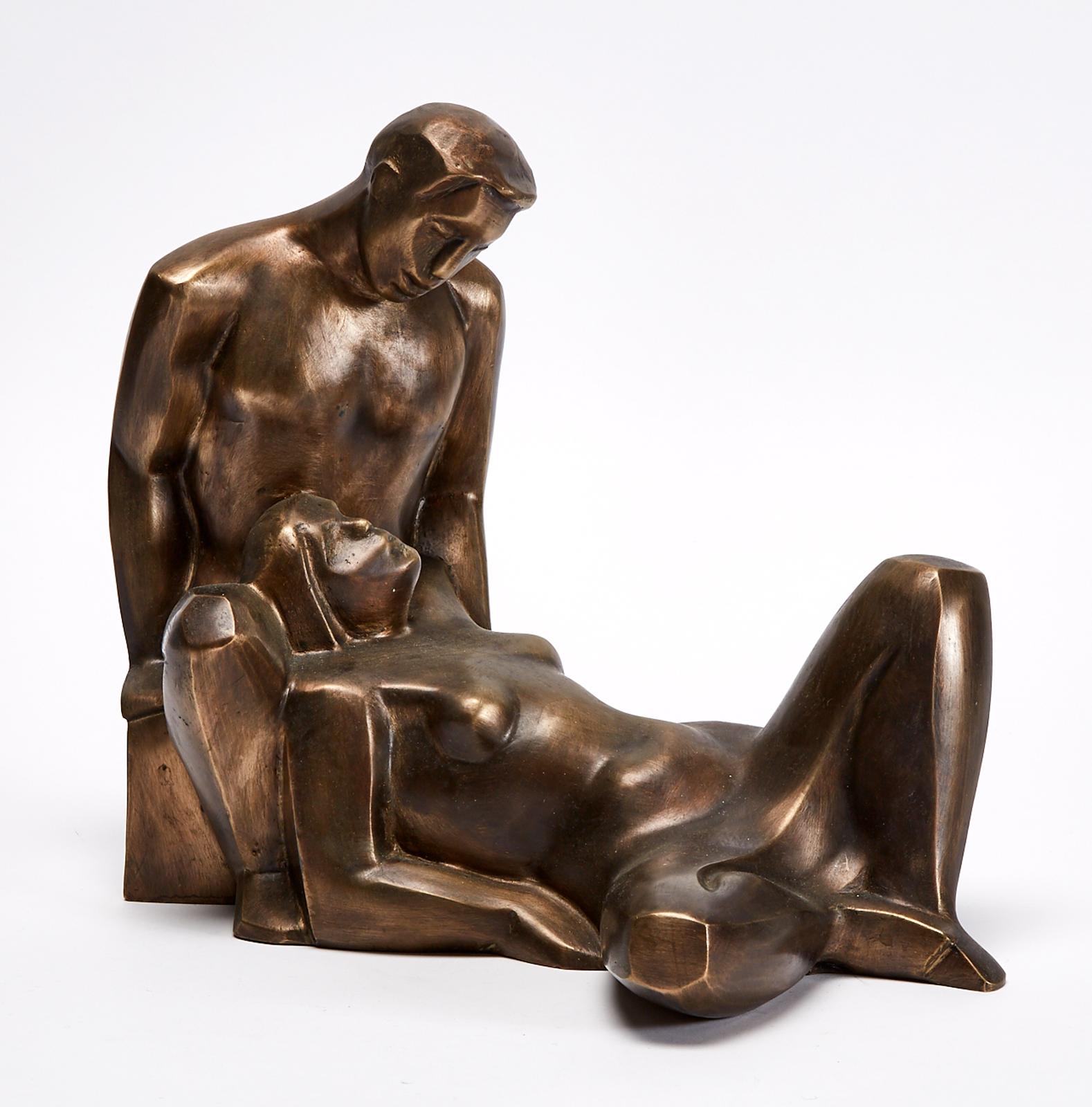 Jacob Epstein (1921-2003) - Lovers