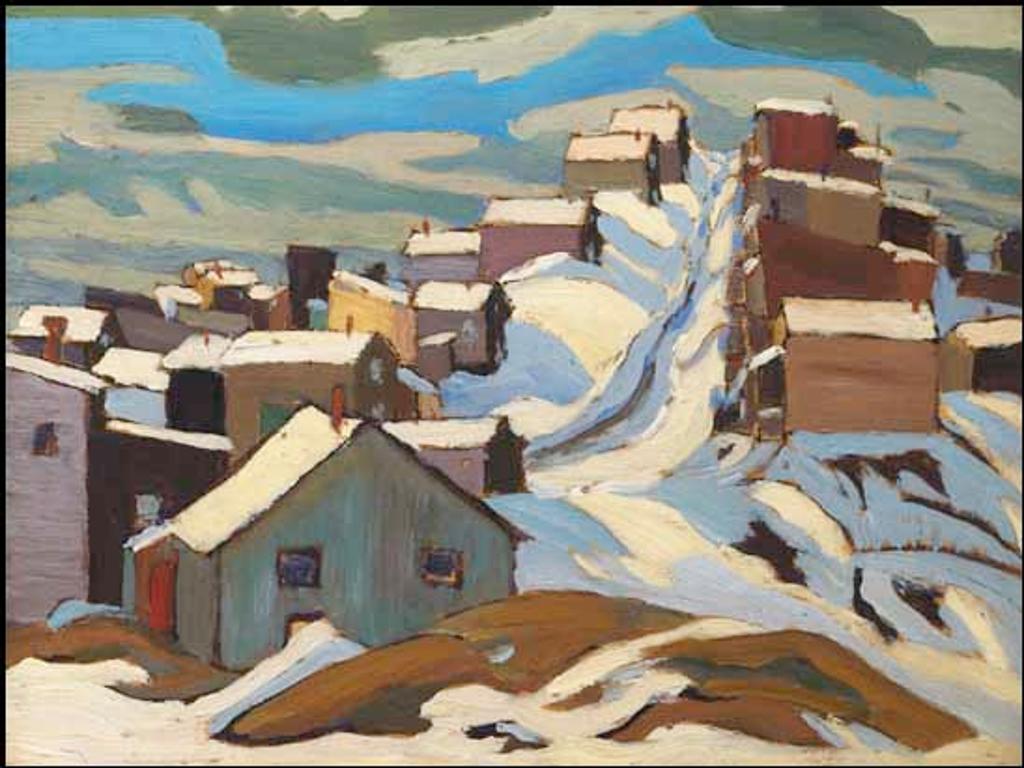Sir Frederick Grant Banting (1891-1941) - Village in Snow