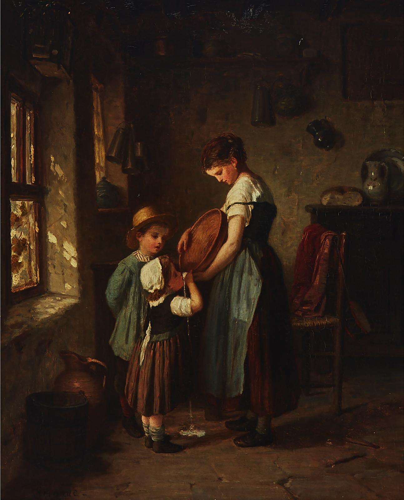 Paul Seignac (1826-1903) - The Little Mother