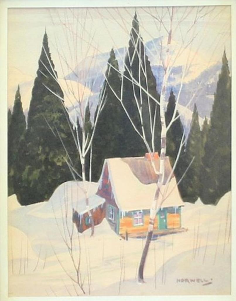 Graham Norble Norwell (1901-1967) - The Orange Chalet