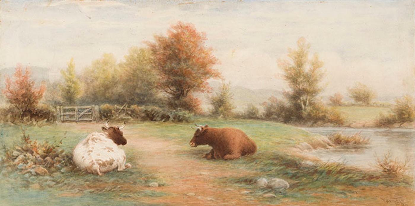Frederick Arthur Verner (1836-1928) - On the Avon