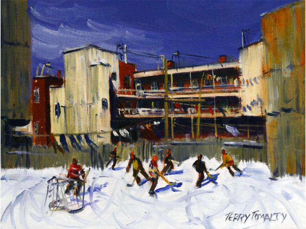 Terry Tomalty (1935) - Saturday Afternoon  St. Henri
