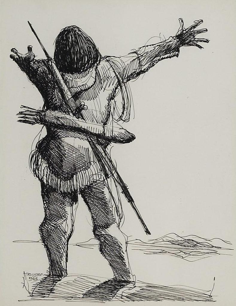 James Archibald Houston (1921-2005) - Untitled (Hunter)