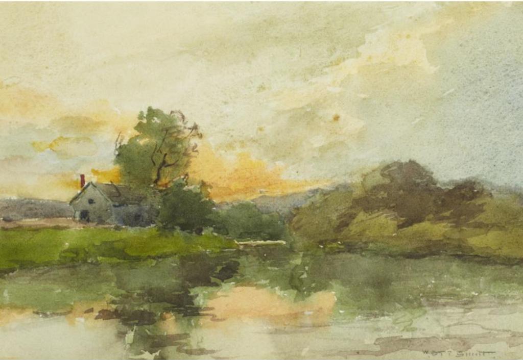 William St. Thomas Smith (1862-1947) - Cottage Landscape