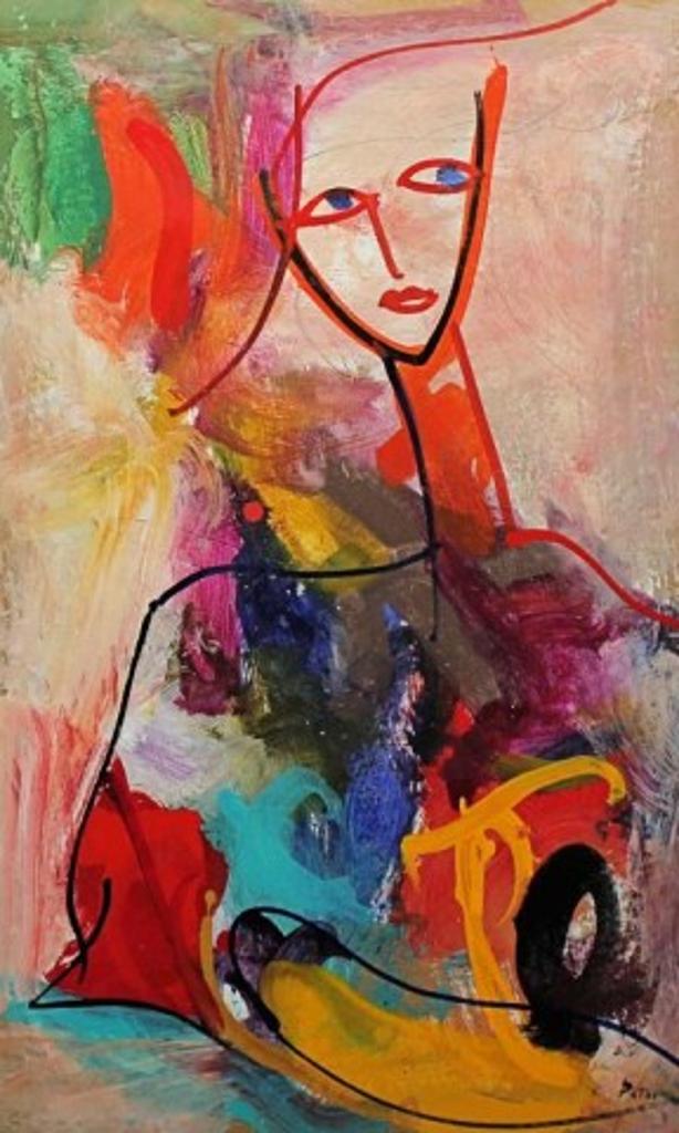 Alexander Putov (1940-2008) - Portrait of a Woman