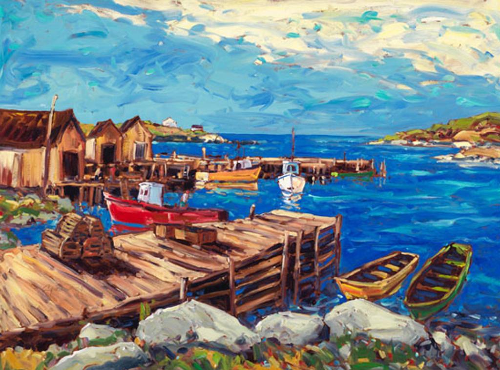 Rod Charlesworth (1955) - Lobster Boats, Terence Bay