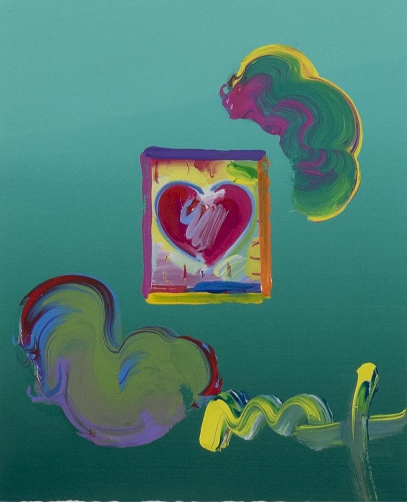 Peter Max (1937) - Heart Series