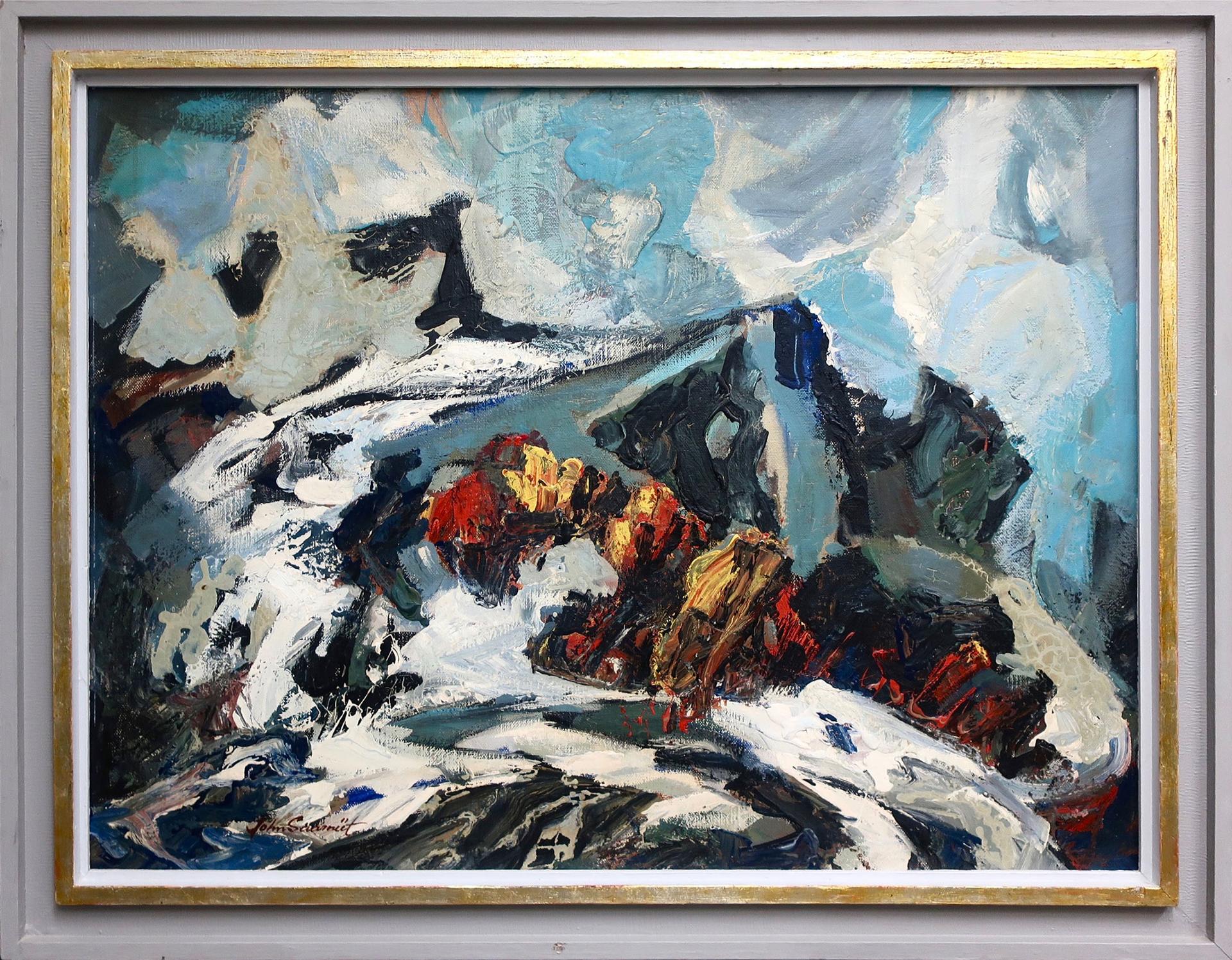 Johann-Woldemar (John) Saarniit (1909-1982) - Untitled (Mountains)