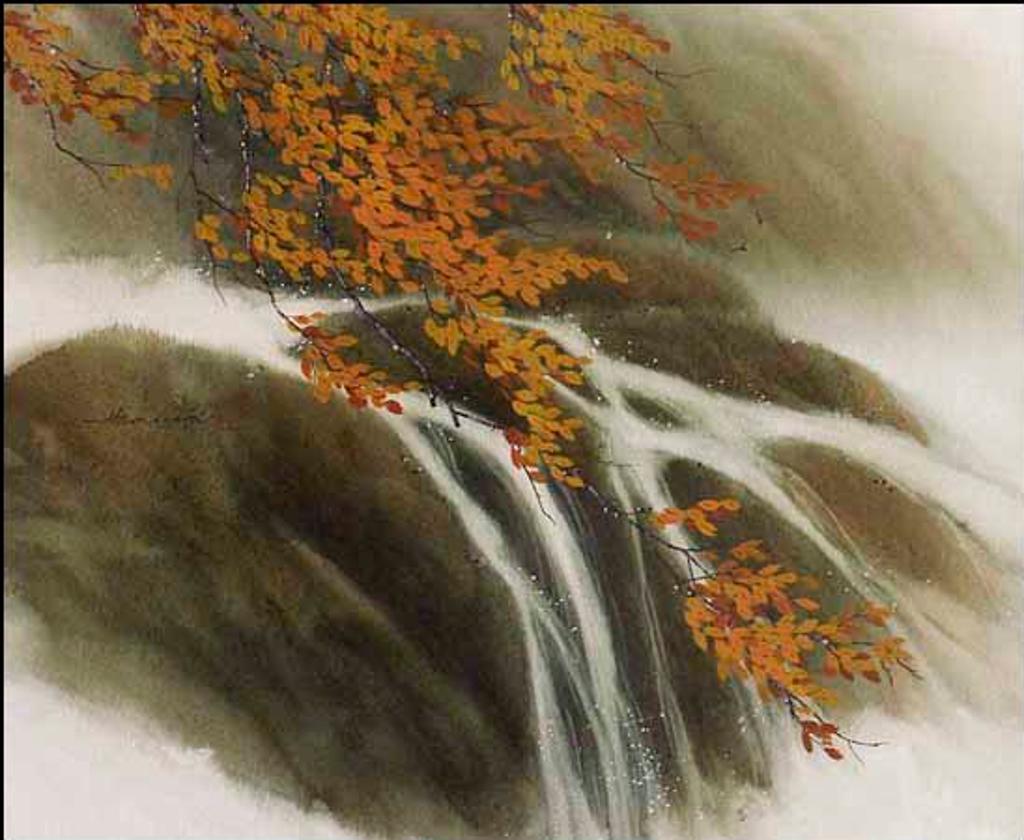 Kazuo Hamasaki (1925-2005) - Autumn Scene (03020/2013-3185)