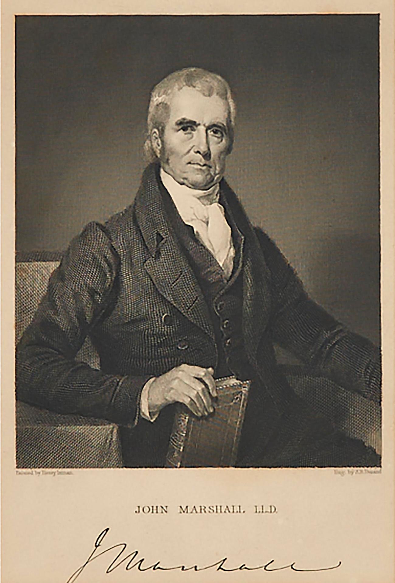 Asher Brown Durand (1796) - John Marshall Lld, 1833