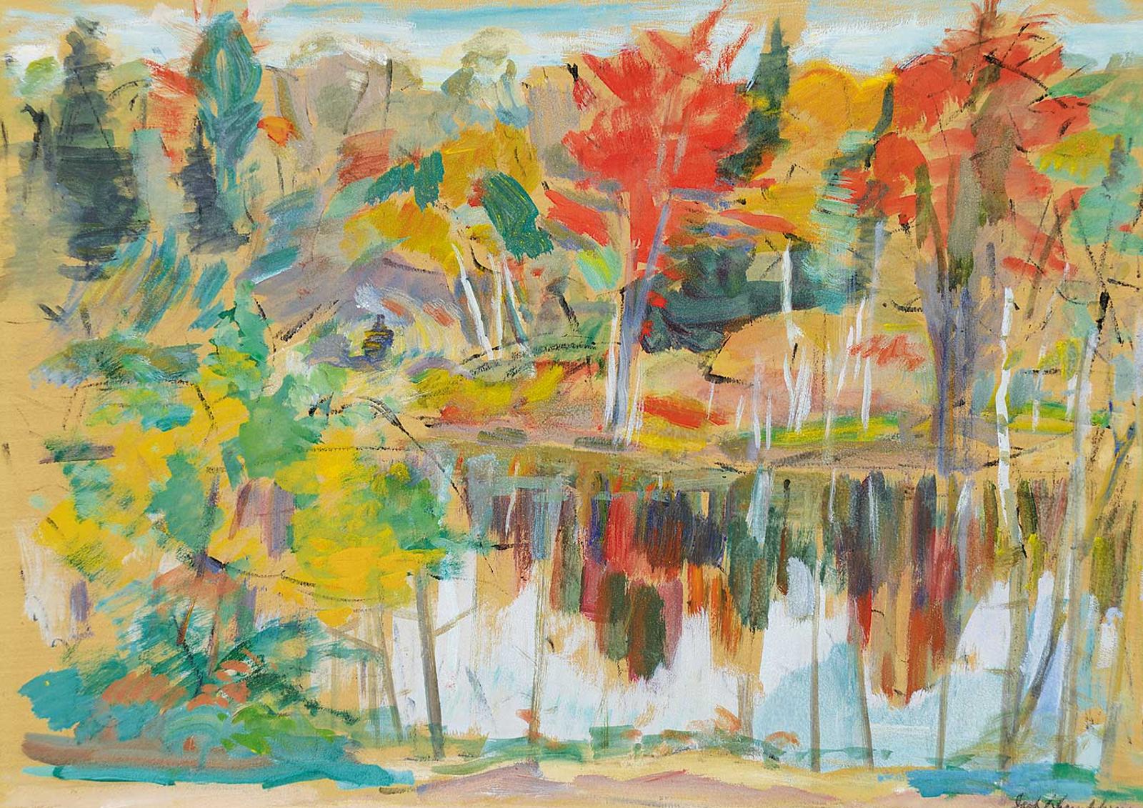Jack Weldon Humphrey (1901-1967) - Lake in Autumn