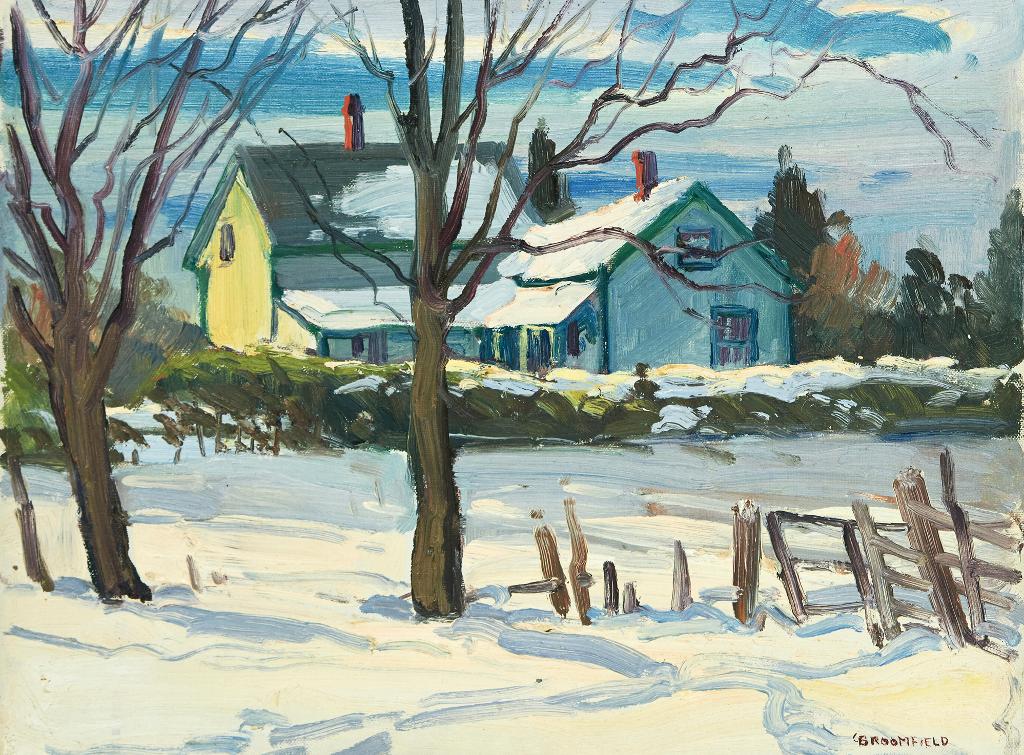 Adolphus George Broomfield (1906-1992) - Doucette's Farm, Dagmar, Ontario