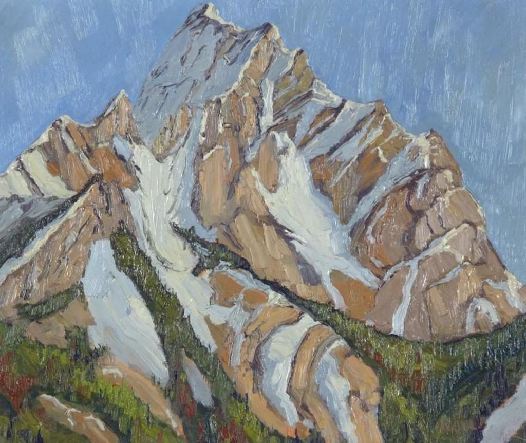 Lawrence Nickle (1931-2014) - Peak Northwest Of Golden, B.C.; 1976