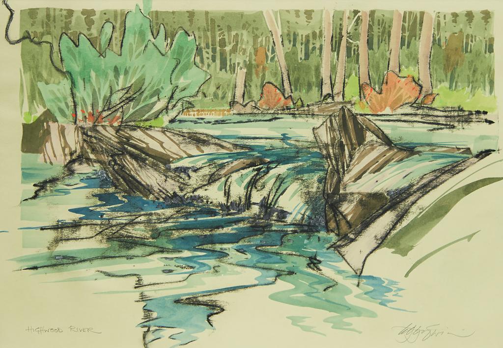 Edward William (Ted) Godwin (1933-2013) - Highwood River