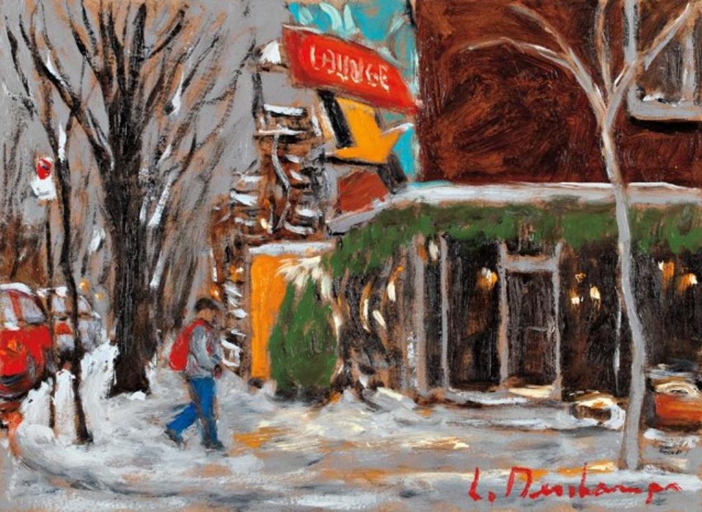 Luc Deschamps (1961-2021) - Winter Colours, Montreal