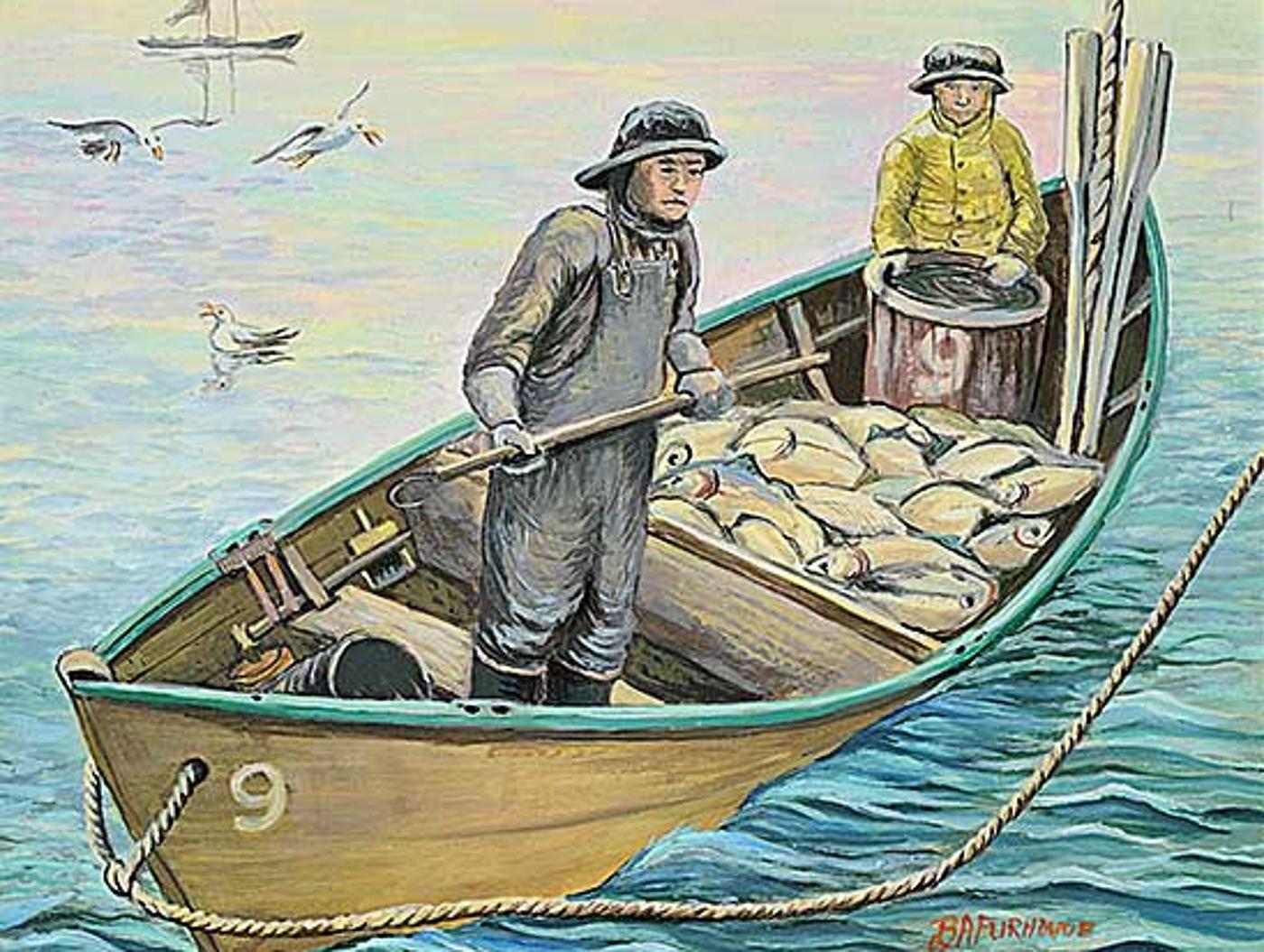 Barbara James-Furhovde - Dory Fisherman