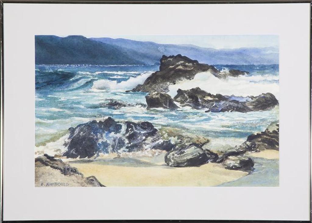 Eileen Raybould (1922-2010) - Rocks and Waves