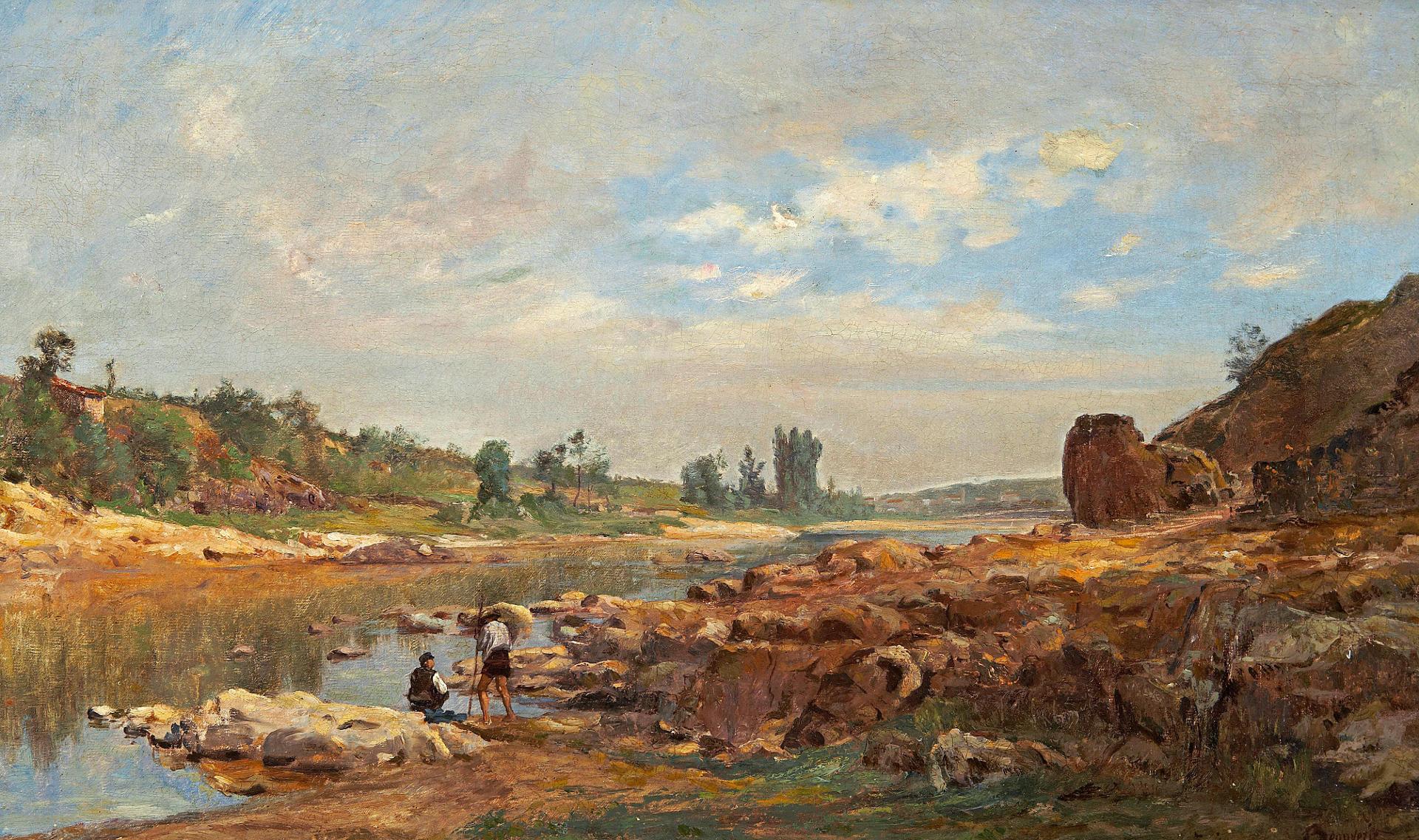 Charles Joseph Beauverie (1839-1924) - Paysage