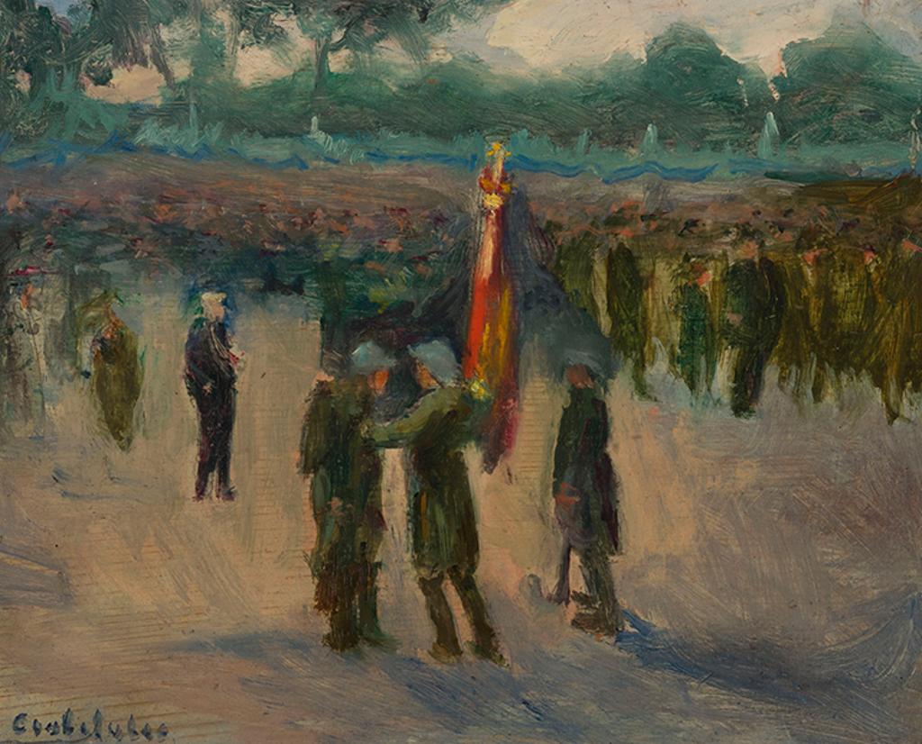 Claudio Castelucho (1870-1927) - Le drapeau belge