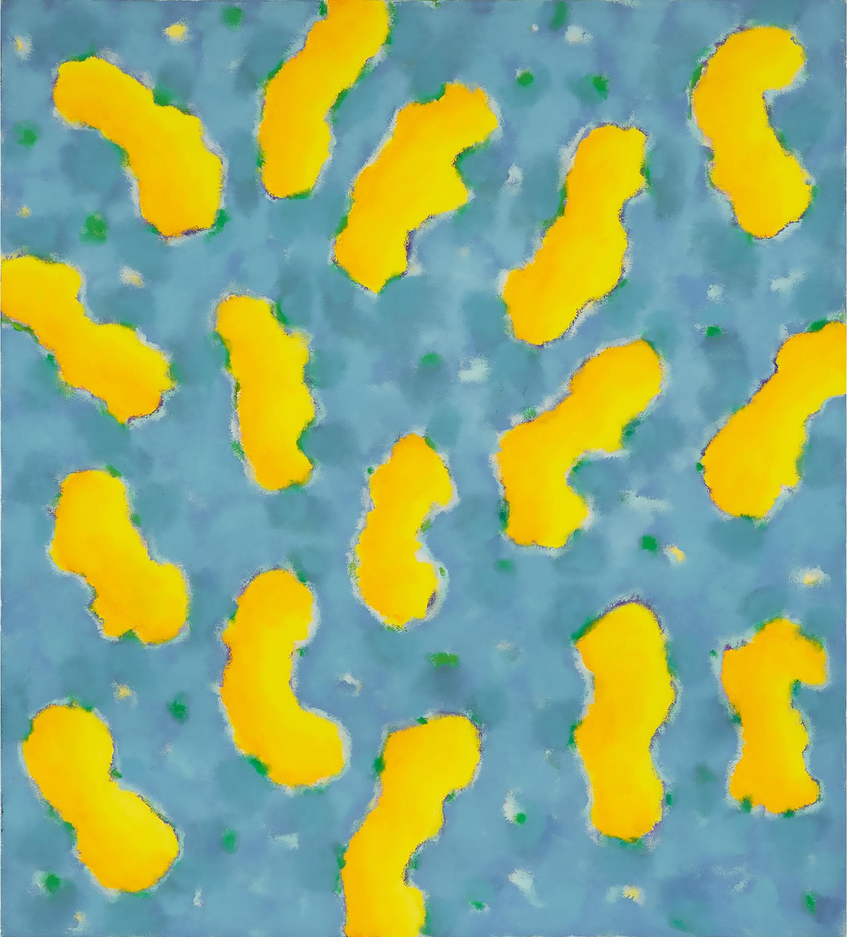 Gershon Iskowitz (1921-1988) - Yellow-Blue A, 1980