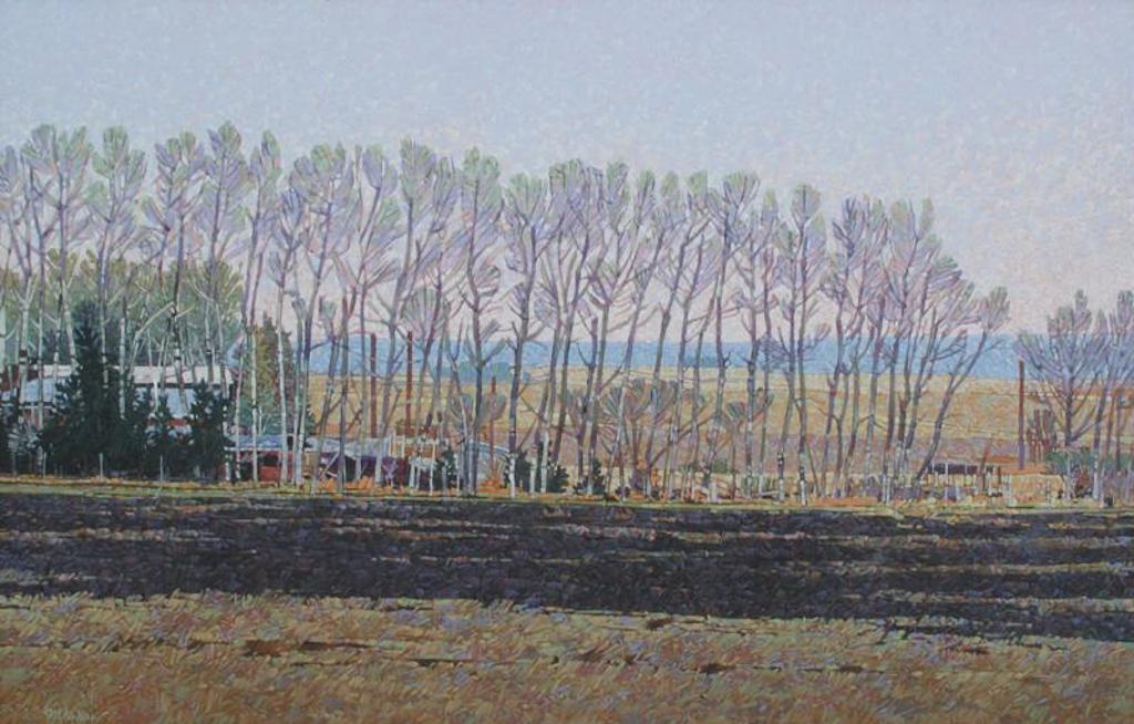 Walter (Drahanchuk) Drohan (1932-2007) - Rural Skyline; 1991