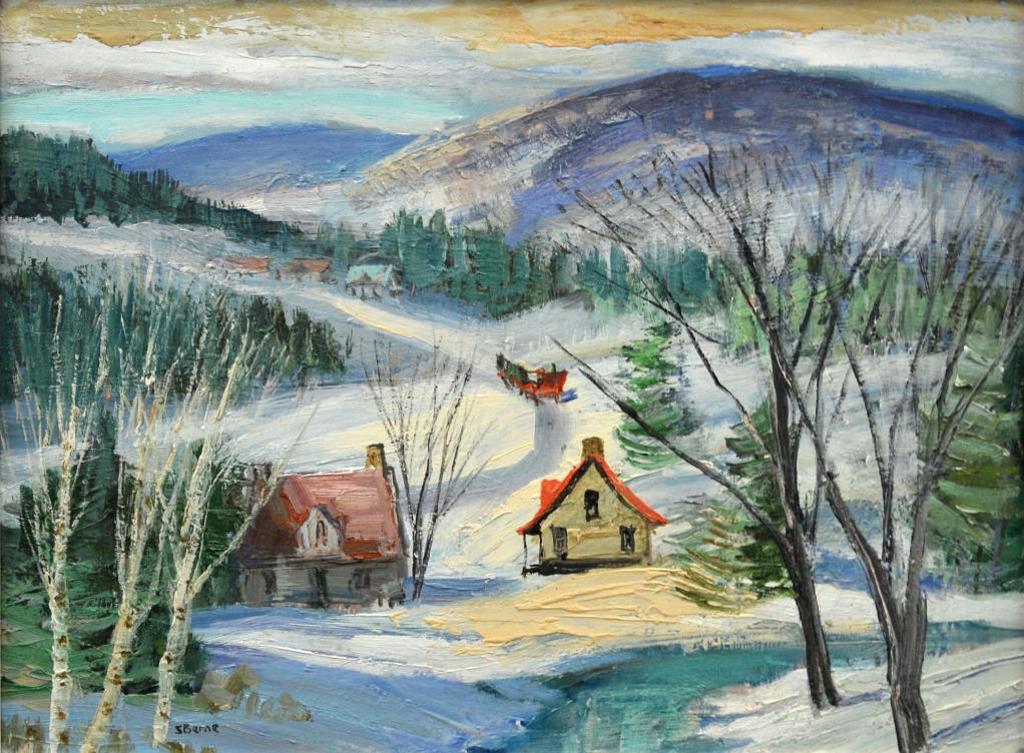 Sydney Martin Berne (1921-2013) - Winterscape