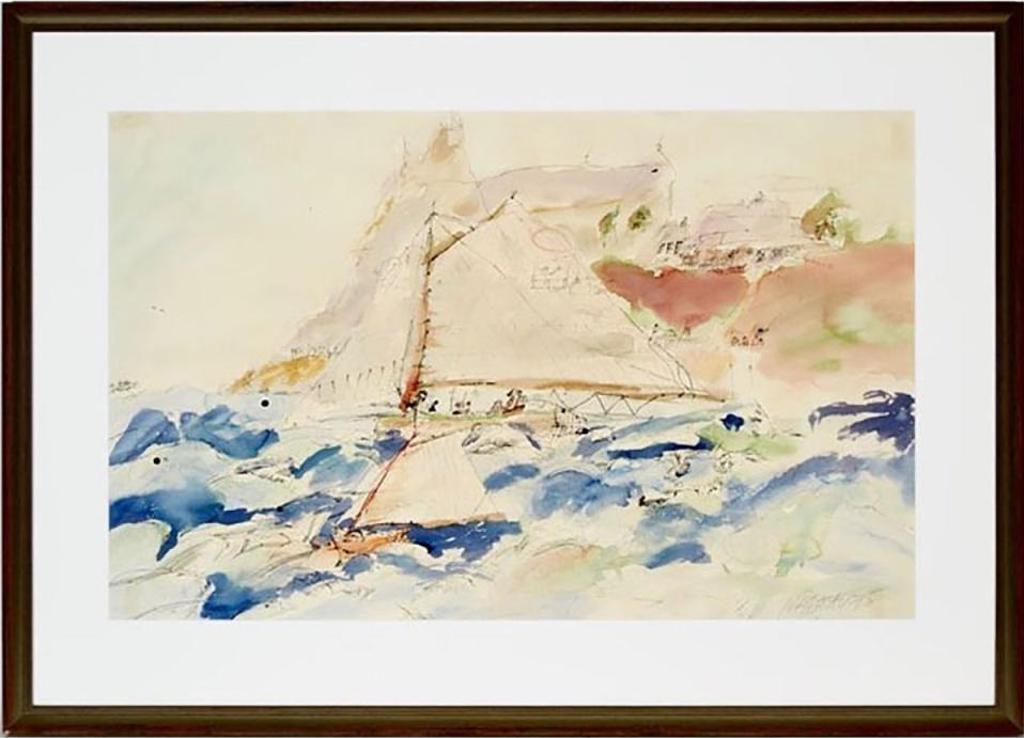Marc-Antoine Nadeau (1943) - Untitled (Rescue In Heavy Seas)