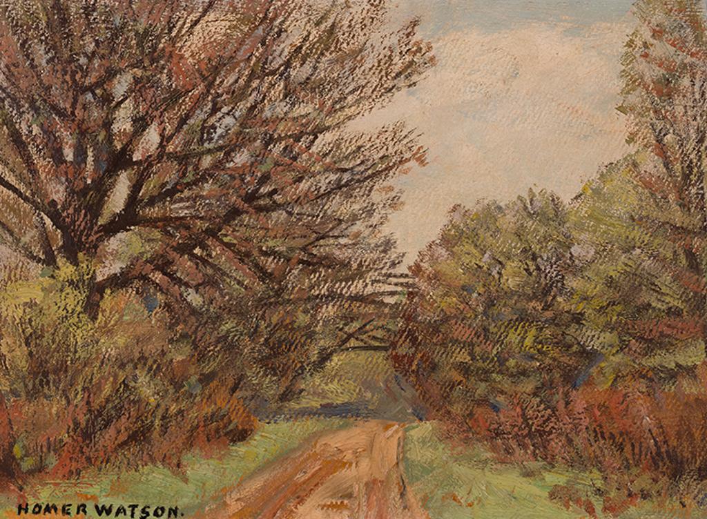 Homer Ransford Watson (1855-1936) - Road below Galt