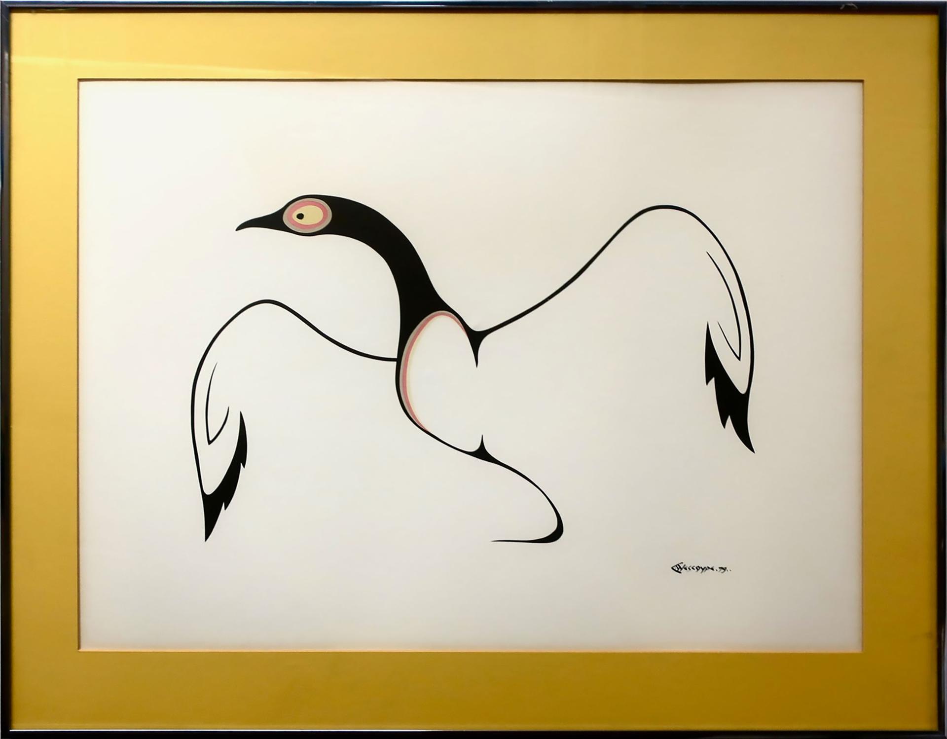 Clemence Wescoupe (1951-2018) - Untitled (Dancing Bird)