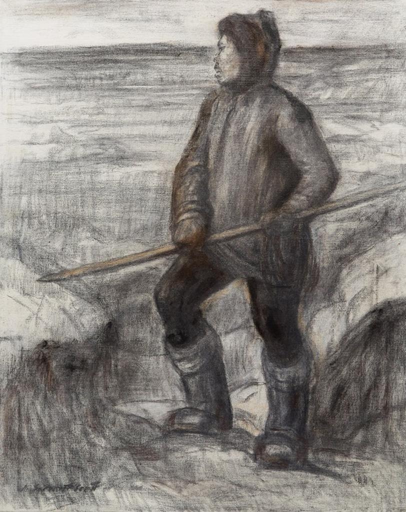 Adam Sherriff Scott (1887-1980) - Eskimo Hunter