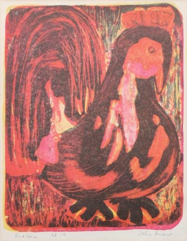 John Harold Thomas Snow (1911-2004) - Red Hen