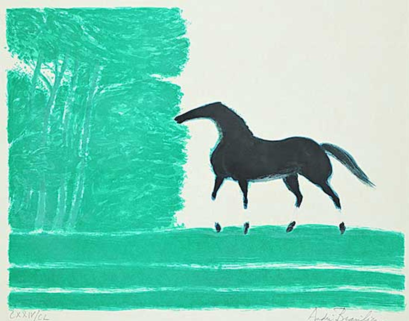 Andre Brasilier (1929) - Cheval Irlandais #124/150