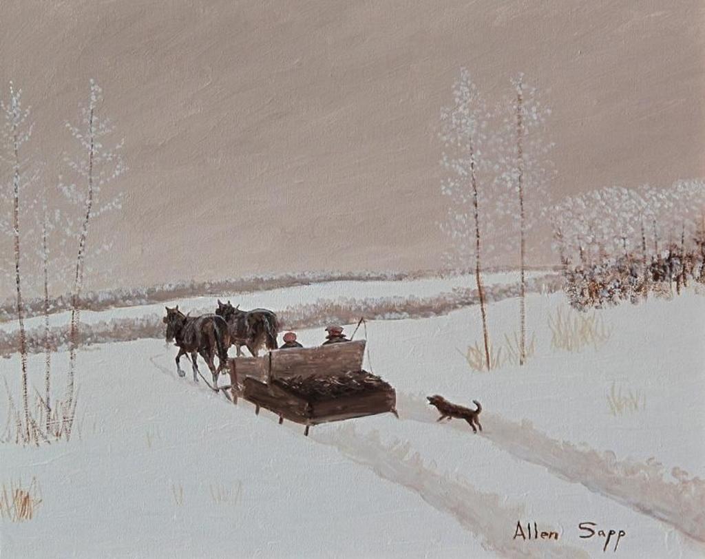 Allen Fredrick Sapp (1929-2015) - Just Coming Home From Town