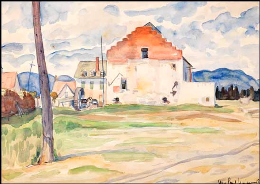 Jean Paul Lemieux (1904-1990) - Vieux moulin à Baie-Saint-Paul