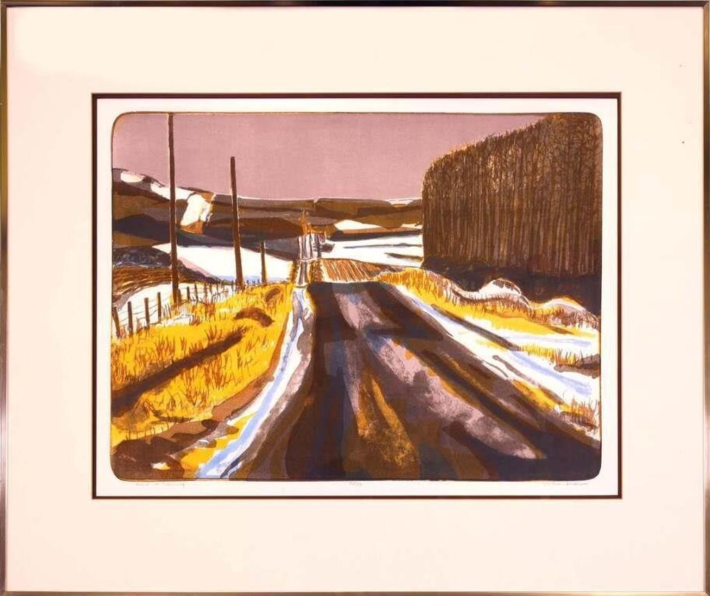 John Harold Thomas Snow (1911-2004) - Road at Evening; ed. #45/50