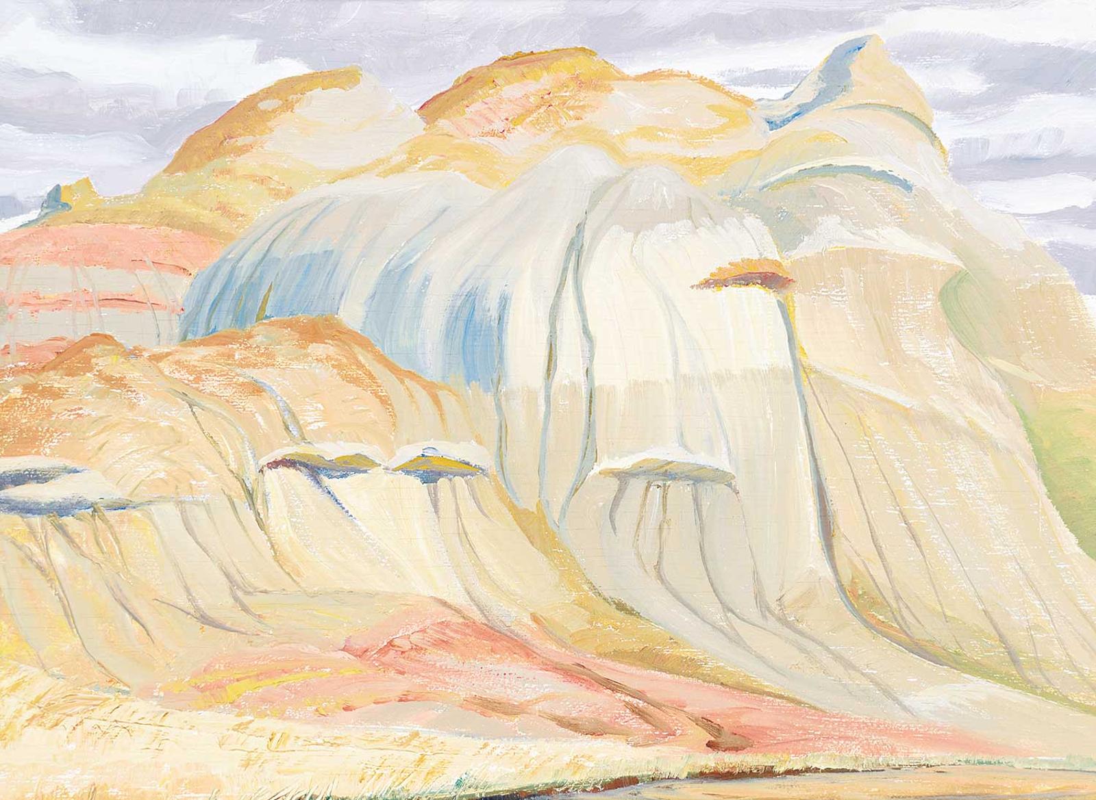 Doris Jean McCarthy (1910-2010) - Little Mountains, Badlands