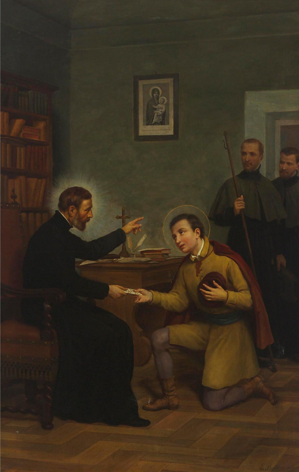 E. Bottoni - The Education Of The Young Clergyman, 1897