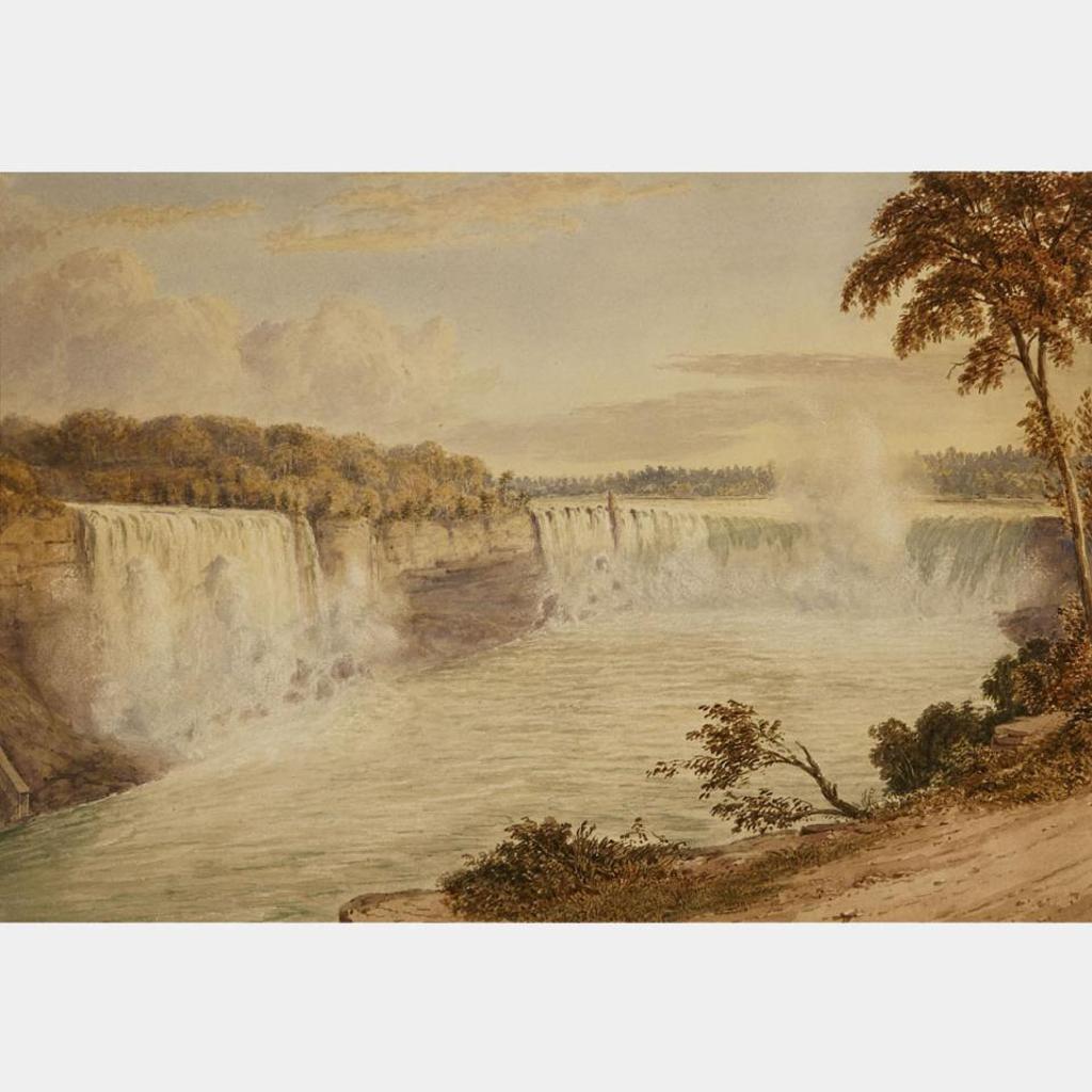 John Herbert Caddy (1801-1883) - View Of Niagara Falls