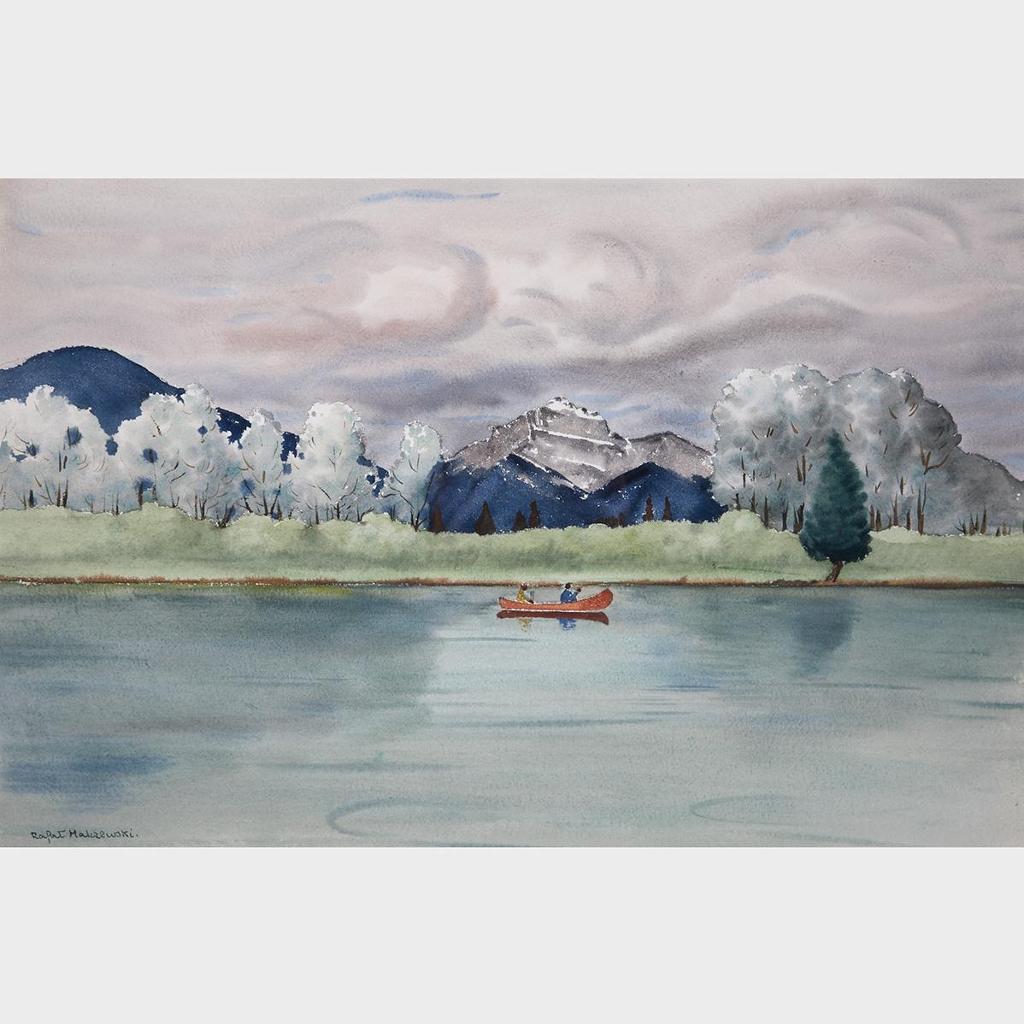 Rafal Malczewski (1892-1965) - Bow River, Banff