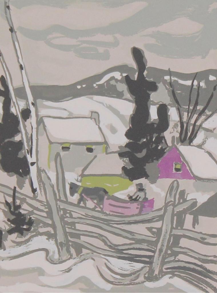 Alexander Young (A. Y.) Jackson (1882-1974) - Winter Sleigh Ride