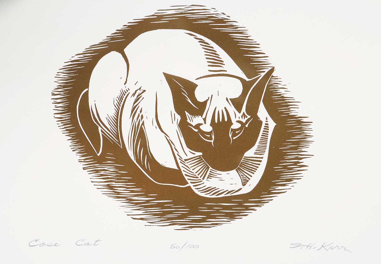 Illingworth Holey (Buck) Kerr (1905-1989) - Cosi Cat  # 50/100