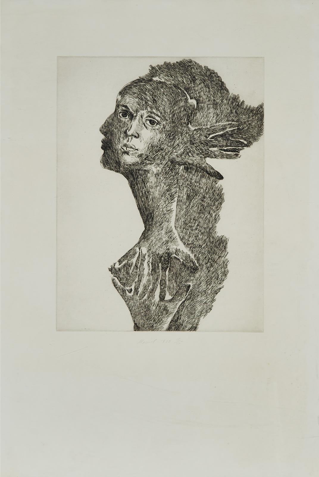 Marisol Escobar (1930-2016) - Self Portrait, 1973 [sparks, 14]