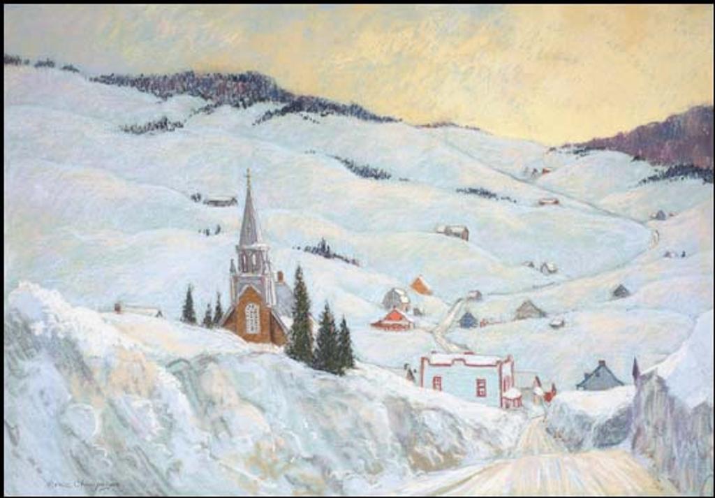 Horace Champagne (1937) - Le village de St. Tite des Caps, Québec